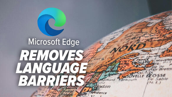 AI audio translation previews in Microsoft Edge