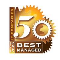 Britain's 50 Best Managed IT Companies Winner 2025