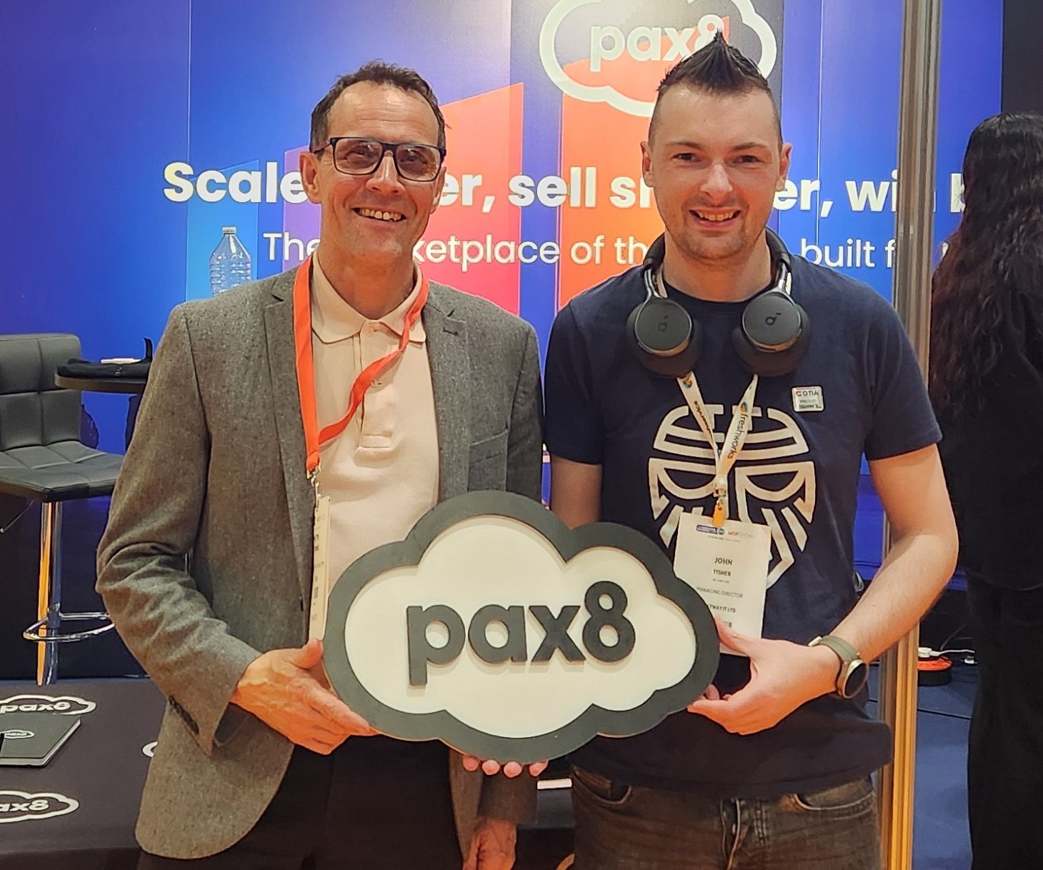 John Fisher with Pax8