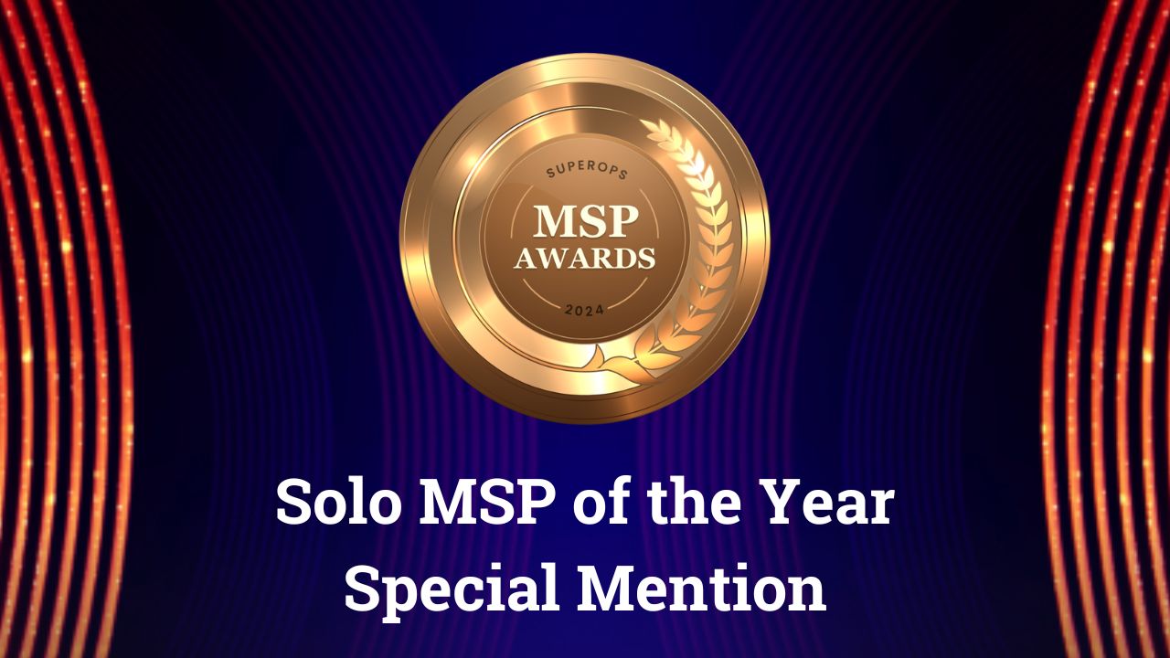 Super Ops Solo MSP of the Year Special Mention