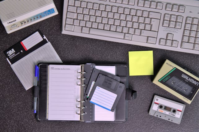 Vintage data storage media